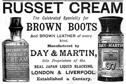 Day & Martin 1892 advert