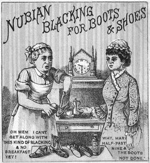 Nubian blacking advert 1879