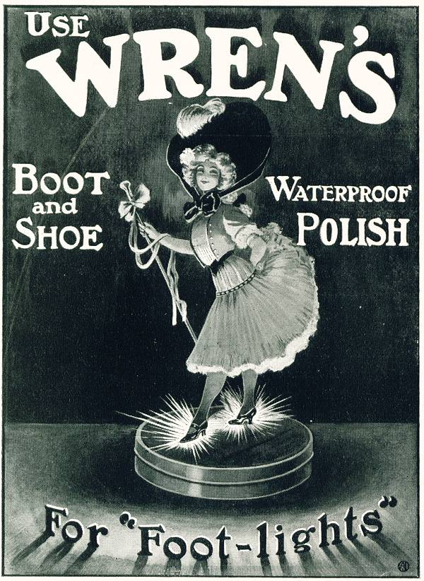 Wren's polish 1908 advert