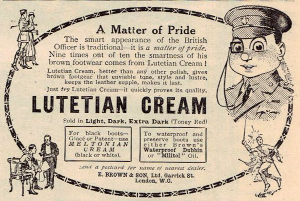 lutetian cream advert