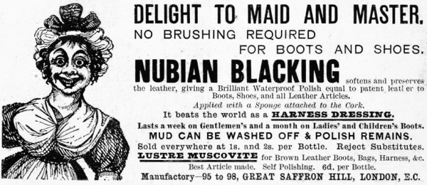 Nubian blacking 1890