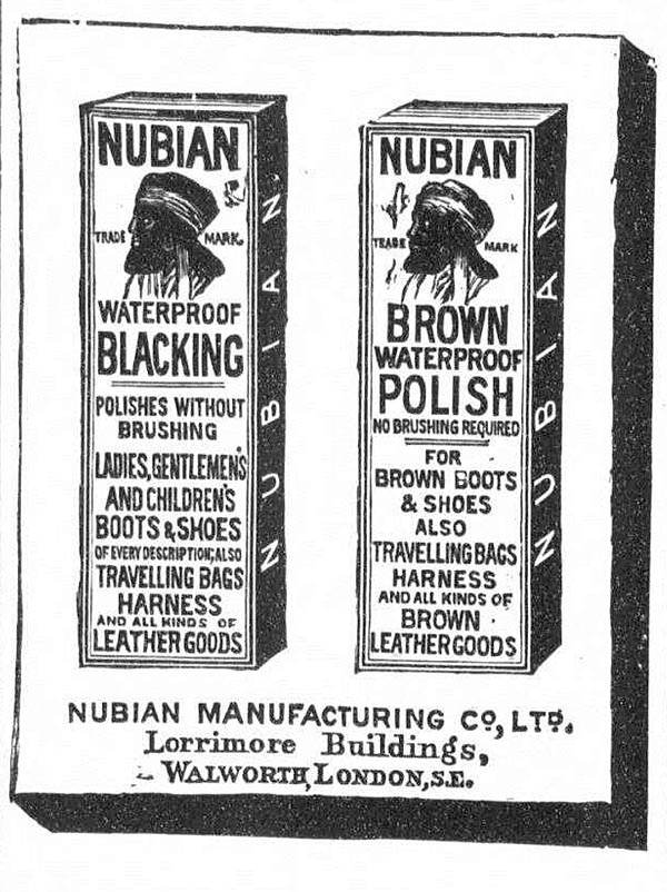 Nubian blacking The Graphic June 1887